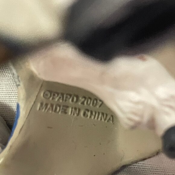 Papo Medieval World of Knights Horse w/ Ram Blue Ram Crest Fantasy Figure 2007 - Picture 13 of 16